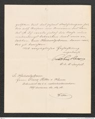 k.k. naturhistorisches Hofmuseum, Intendanzakten 1885-1896 (Hauer), Aktenzahl Z.751/1889, Seite 4